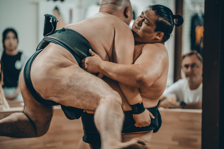 Osaka: Sumo Show Experience with Former Pro-wrestlers