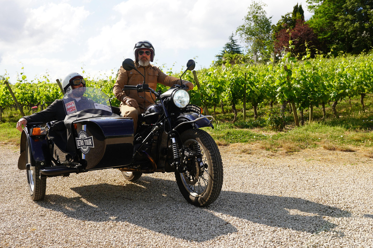 Saumur : Excursão de meio dia em sidecar