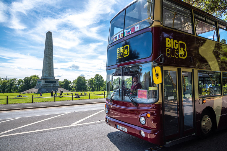 Dublin: Big Bus Hop-On, Hop-Off Tour with Live Guide48-Hr Hop on/off &amp; Walking Tour, Coastal Tour &amp; Night Tour