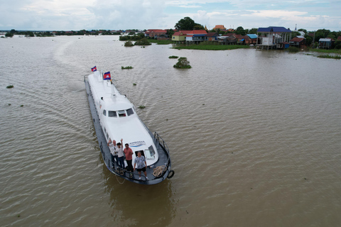 Phnom Penh to Siem Reap: Scenic Express Boat & Bus Journey Phnom Penh to Siem Reap, via Kampong Leng