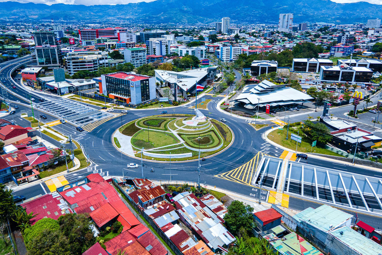 San José: tour privato della città in elicottero