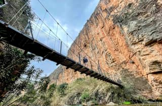 Valencia: Private Wanderung über die Hängebrücken von Chulilla