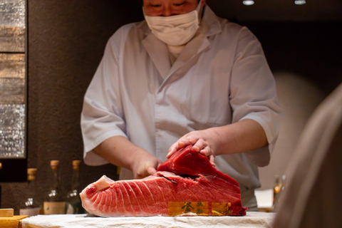 Hochwertiges Sushi &amp; Tempura-Essen in Ginza