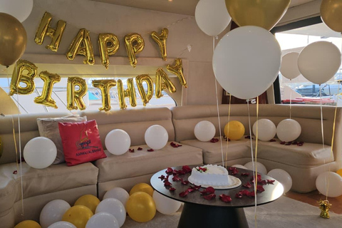 Celebrate Your Birthday in Style on luxury Yacht in Dubai Celebrate Your Birthday in Style on 75 FT Yacht in Dubai