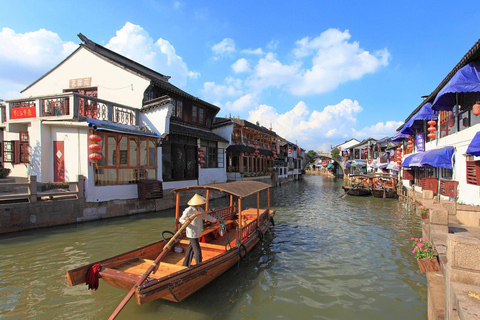 Xangai: tour particular pela cidade aquática de Zhujiajiao com passeio de barcoXangai: Tour particular pela cidade aquática de Zhujiajiao com passeio de barco