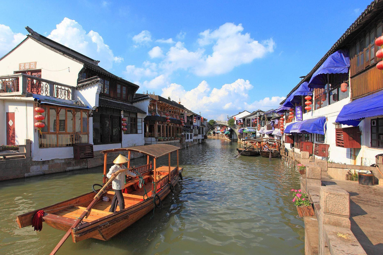 Xangai: tour particular pela cidade aquática de Zhujiajiao com passeio de barcoXangai: Tour particular pela cidade aquática de Zhujiajiao com passeio de barco