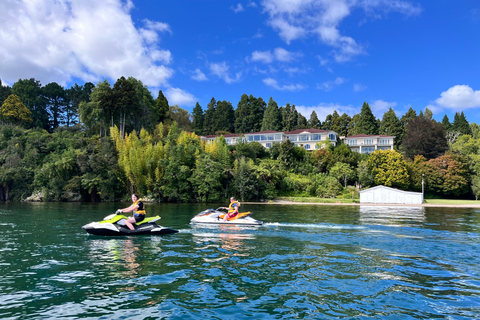 Rotorua, Lake Rotoiti: Jet Ski Tour with Hot Pools Entry Lake Rotoiti Jet Ski Tour with Hot Pools Entry