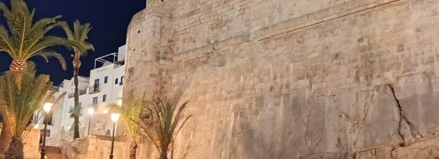 Peñíscola : Visite nocturne des secrets de Peñíscola