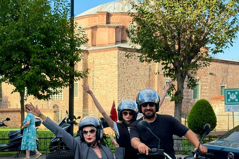 Istanbul:Sidecar Tour, Highlights,Hidden Gems & 2 Continents