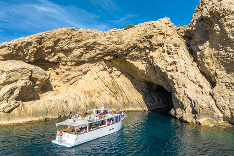 Cala Ratjada: Bootsfahrt mit Getränken und Abendessen