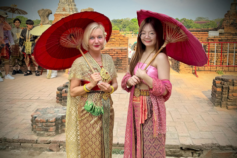 Bangkok: prywatna wycieczka do Ayutthaya, wpisanej na listę dziedzictwa UNESCOBangkok: prywatna wycieczka śladami dziedzictwa kulturowego Ayutthaya