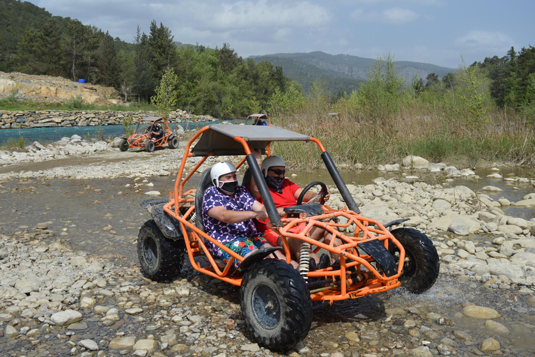 Antalya: 5-in-1 Rafting, Zipline, Buggy Safari & Canyon 5-in-1 Combo Tour without Transfer (Meeting Point)