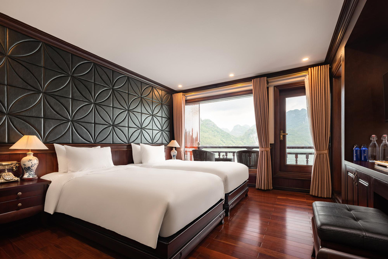 3-Daagse: 5-sterren cruises Lan Ha &amp; Halong Bay w/Viet Hai dorp