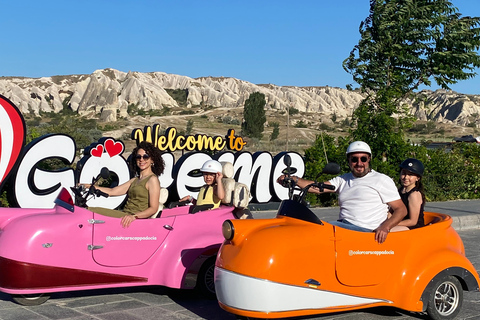 Cappadocia: Vintage Electric Trike Tour – Self-Drive Cappadocia: Vintage Electric Trike – Sunset 2-Hours Ride