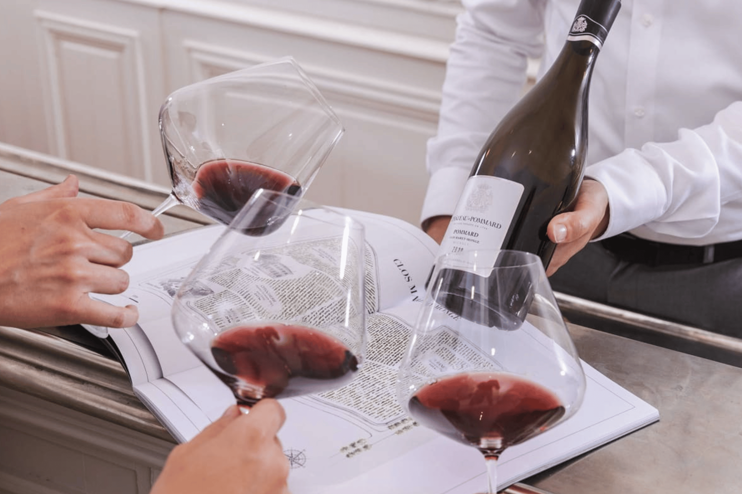 Pommard: Verkostung der Spitzenweine von Clos Marey Monge