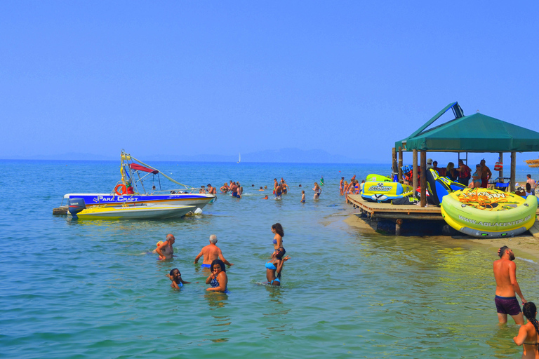 From Corfu: Beach BBQ and Mainland with Captain Theo.
