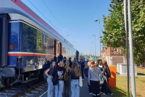 De Goedenachttrein van Brussel naar Berlijn en terug[Couchettes - Gedeeld 4-persoons] Van Brussel naar Berlijn