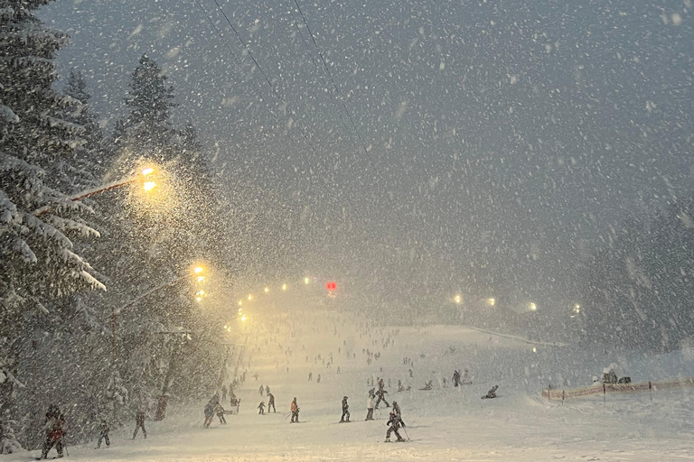 Brasov: Dagtrip met skilessen voor alle leeftijden en niveaus