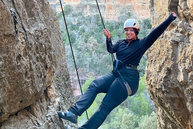 Siurana: Bautizo de escalada cerca de Tarragona