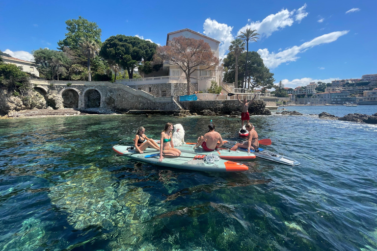 Nice: Villefranche-sur-Mer E-Bike and Paddleboard Tour