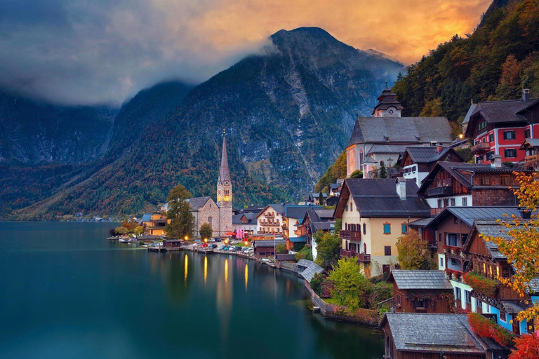 Locais da &quot;Música no Coração&quot; em Saltsburgo e visita de um dia a Hallstatt