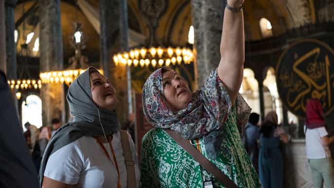 Estambul: tour por la Mezquita Azul, Santa Sofía y la Cripta de la Basílica