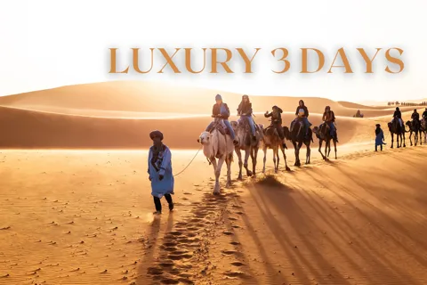 Desde Marrakech Excursión de 3 Días por el Desierto hasta el Campamento de Lujo de Merzouga