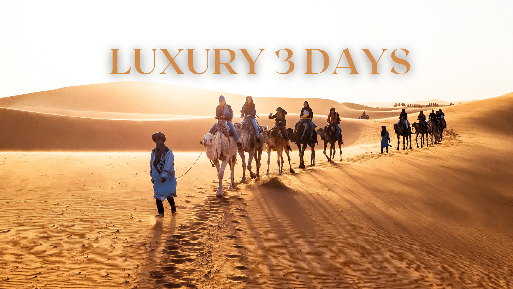 Von Marrakech aus: 3 Tage Wüstentour zum Merzouga Luxury Camp