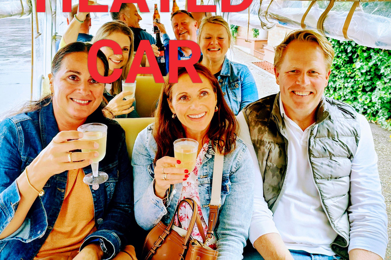 Gdansk: Unlimited Wine Tour by Eco Buggy Golf Cart 60 MIN Unlimited WINE TOUR