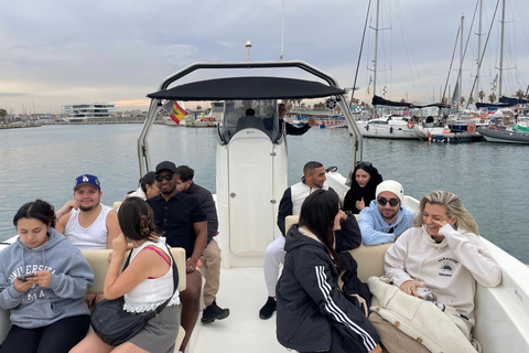Exclusive sunset cruise in Valencia Exclusive sunset cruise-ship in Valencia, Sunset