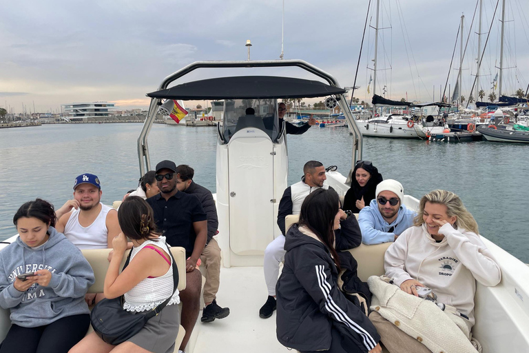 Exclusive sunset cruise in Valencia Exclusive sunset cruise-ship in Valencia, Sunset