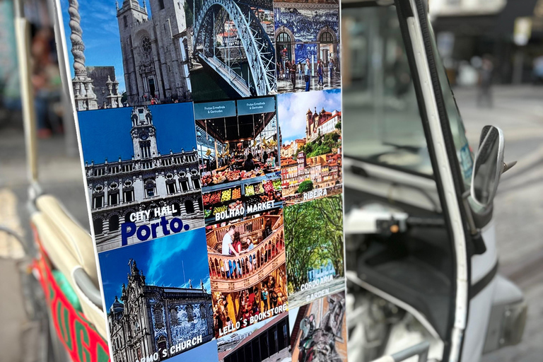 Tuk-tuk Tour of Porto's Major Landmarks Tuk Tuk 2 Cities