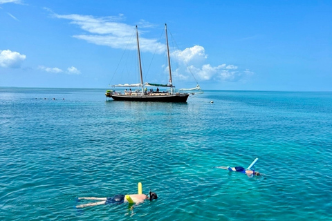 Sandbar, Snorkel, and Sunset Sail with Drinks in Key West