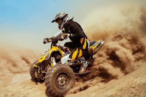 Private Desert Safari, ATV Bike, Camel Ride and Sandboarding Private Desert Safari, ATV Ride , Camel Ride & SandBoarding