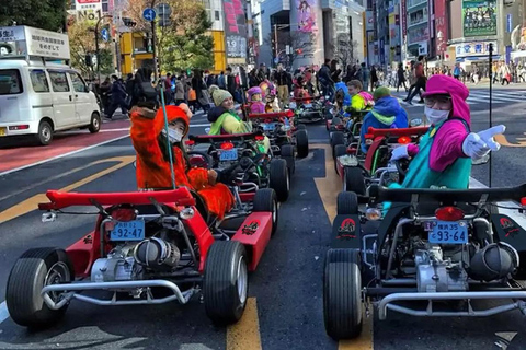 Tokyo: Uptown Go Kart Tour - 7 Destinations in 120 Minutes