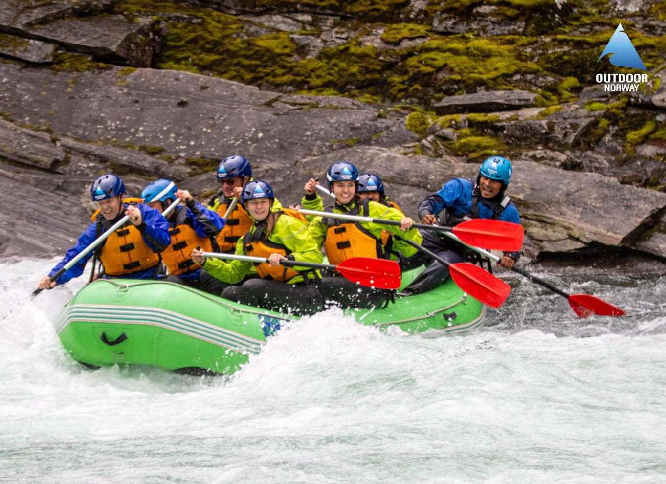 Voss: Spændende guidet whitewater-raftingtur