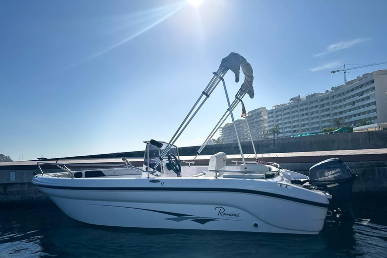 Santa Ponsa: Private Boat Rental with Driving Instructions