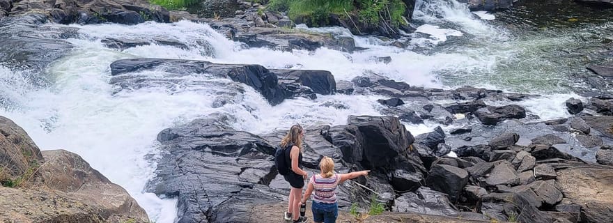 Visite des chutes d'eau de Cameron