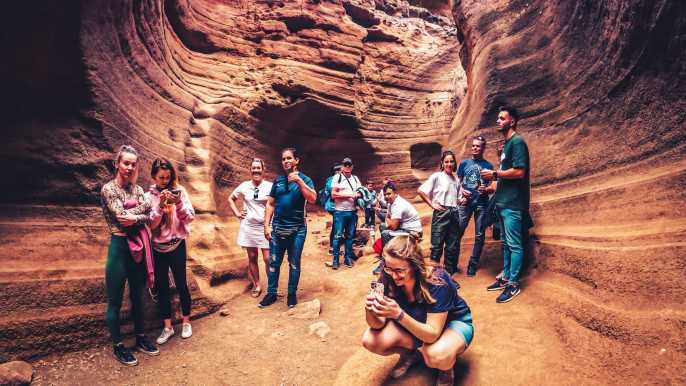 Gran Canaria: The Red Canyon Tour with Local Food Tasting