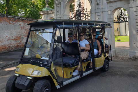 Krakow: City Sightseeing Tour by Electric Buggy Golf Cart Small group tour from the meeting point