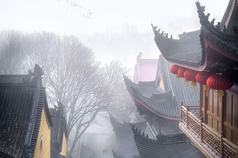 Hangzhou: Feilai Feng Scenic Tour med forntida stenristningar