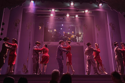 Cafe de los Angelitos Tango Show with Optional Dinner VIP Dinner and Tango Show without Transfer