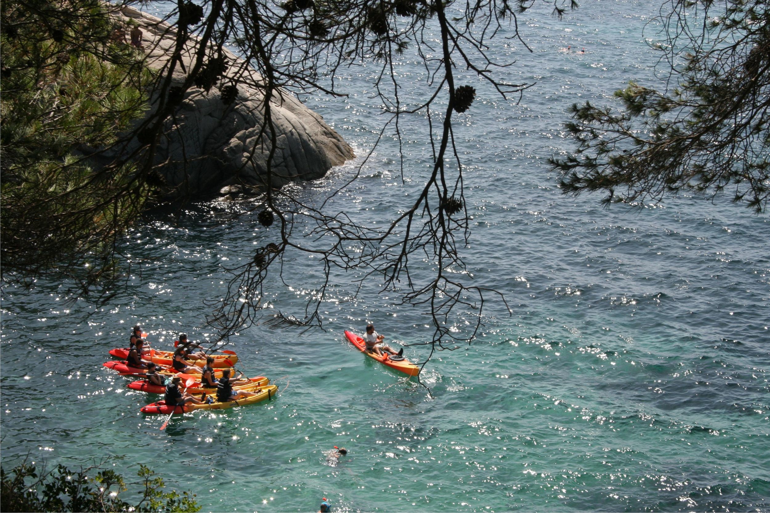 Kajakfahren und Schnorcheln in Playa de Aro, Costa Brava