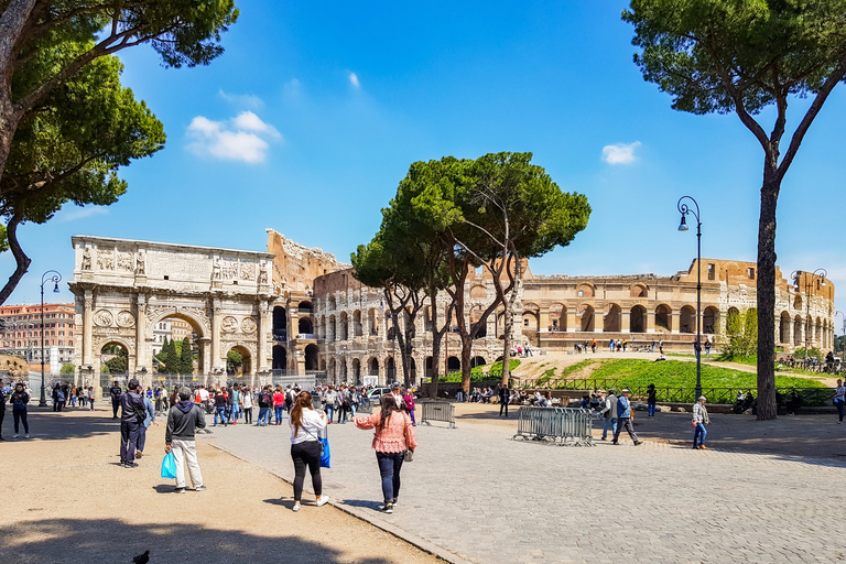 Rome: Colosseum, Roman Forum & Palatine Hill Tour Colosseum, Forum, and Palatine Hill Guided Tour in Italian
