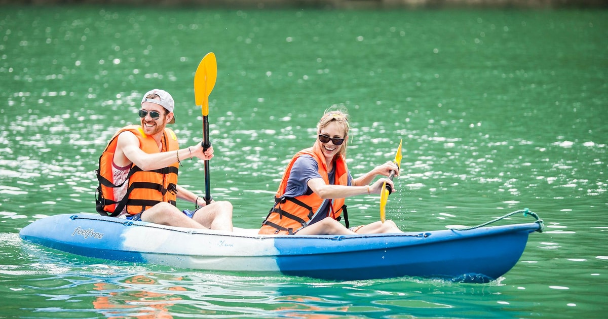 Von Hanoi Halong Bucht Tagesausflug Besuch H Hle Insel Kajak