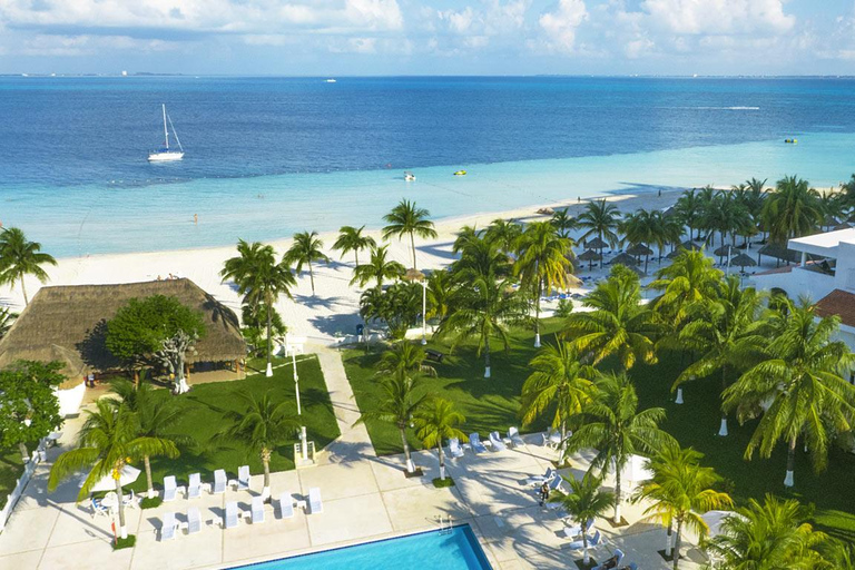 Privata shuttle Beachscape Kin Ha Hotel till CUN Flygplats