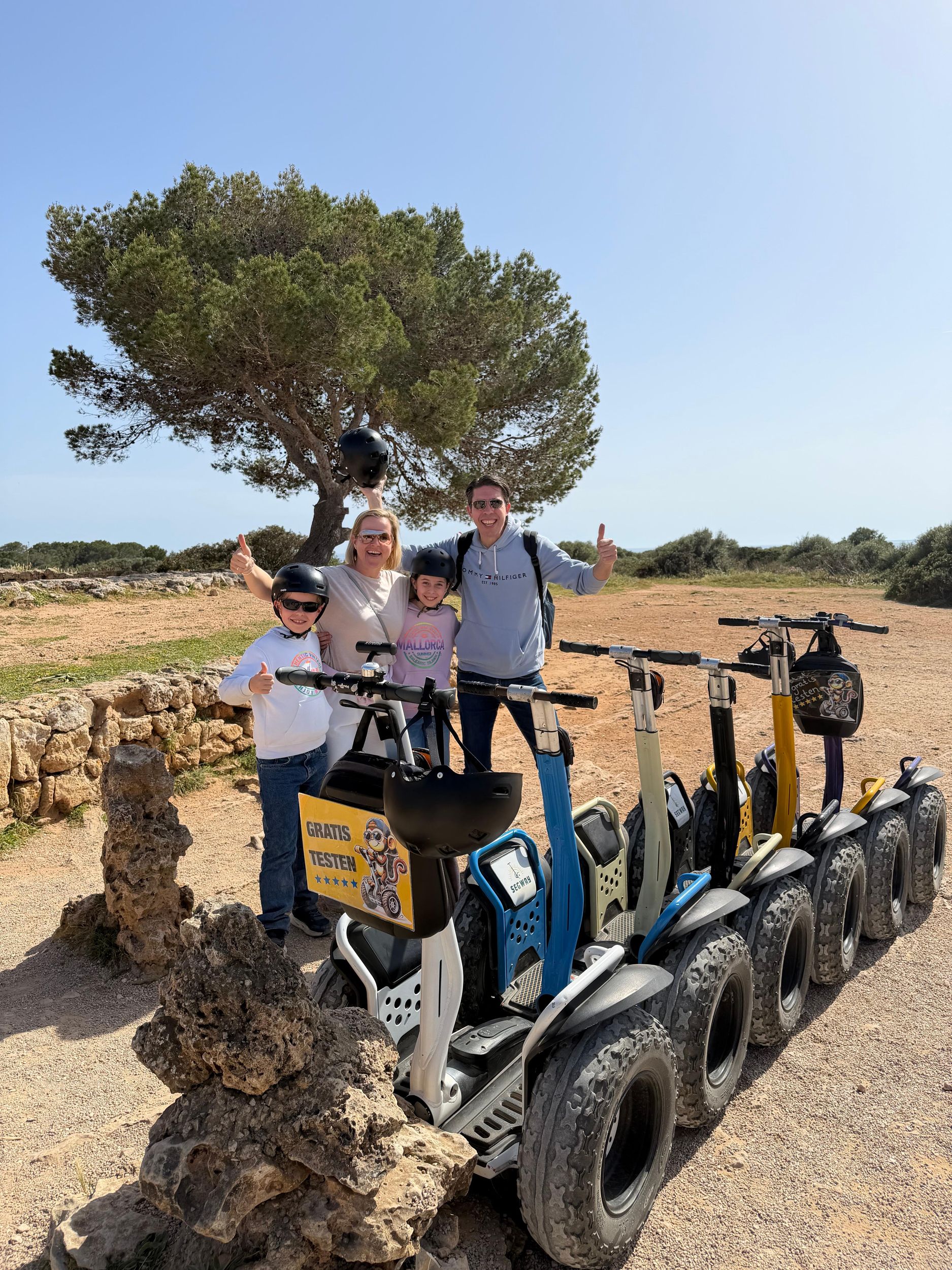 Cala Millor: Segway-Tour für Familie und Freunde – Gruppe mit 4 Personen