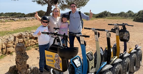 Cala Millor: Family & Friends Segway Adventure – Gruppe mit 4 Personen
