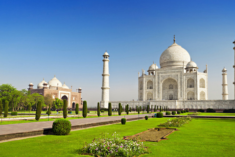 Från Delhi: Taj Mahal Sunrise Tour All InclusiveAllt inklusive