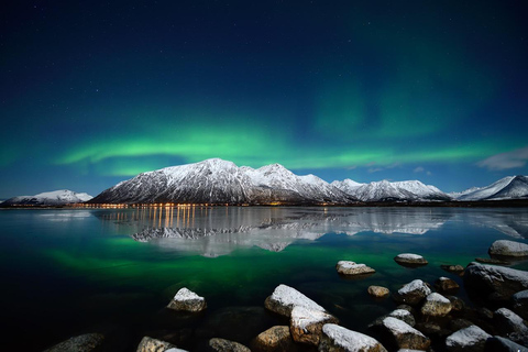 Tromsø:Tour de la aurora boreal en minibús por Tromsø
